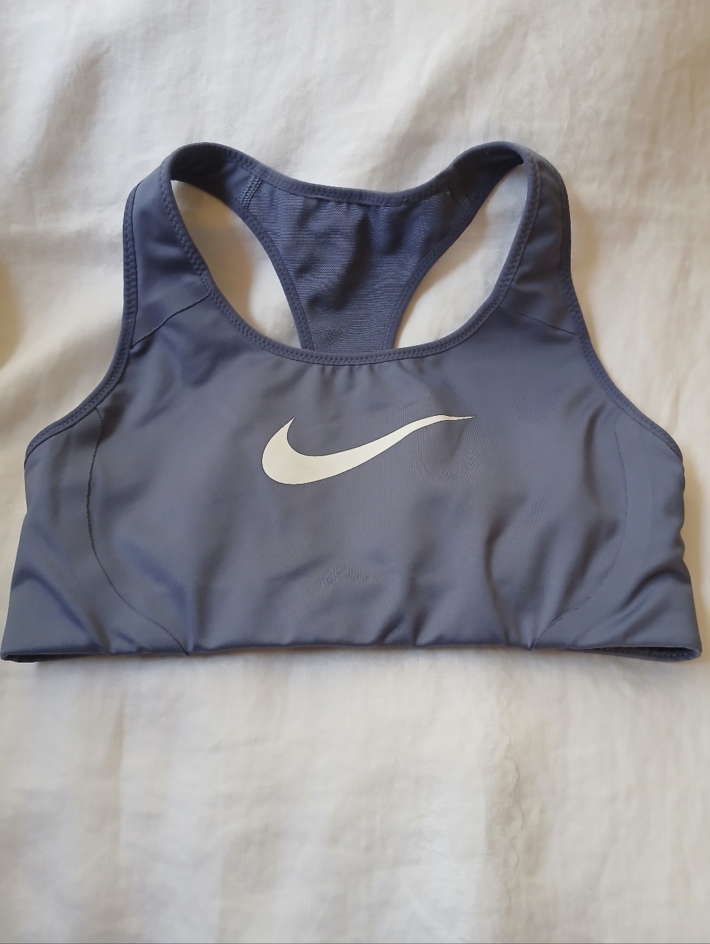 Nike Purple Sports Bra Pullover Racerback Activewear No Padding Size Small